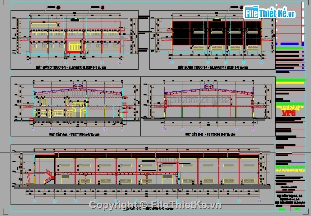 bản vẽ nhà xưởng,bản vẽ nhà xưởng 35x88m,thiết kế nhà xưởng 35x88m,bản vẽ nhà xưởng full kiến trúc và kết cấu