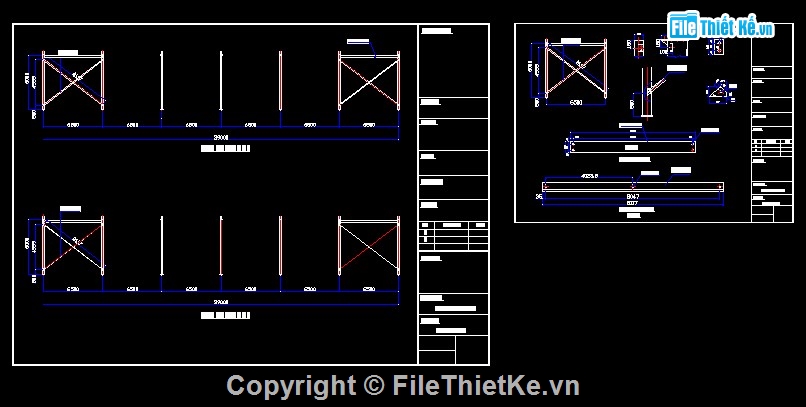 nhà xưởng,bản vẽ nhà xưởng,kết cấu nhà thép,nhà xưởng file cad,autocad nhà xưởng