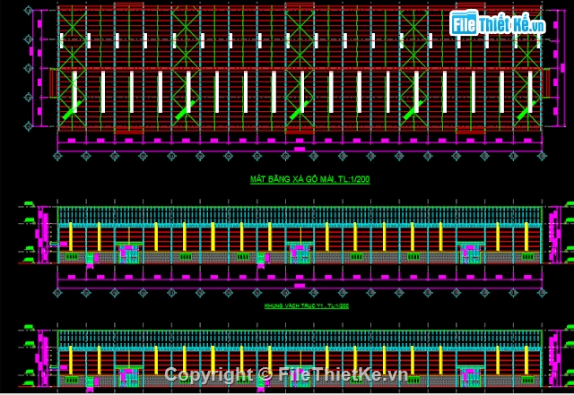 Bản vẽ nhà thép,xưởng thép tiền chế,nhà xưởng,nhà xưởng thép tiền chế 31x128m