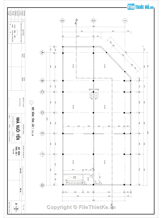 Bản vẽ nhà 5 tầng,nhà yến 5 tầng,Bản vẽ nhà yến 5 tầng malaysia,nhà nuôi chim yến