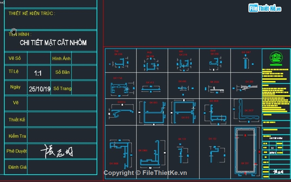 XINGFA,Nhôm vách,File CAD nhôm vách,XINGFA hệ 65