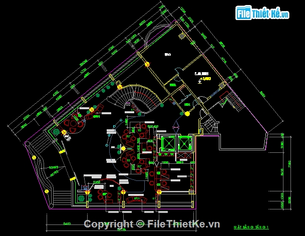 cad nội thất,autocad nội thất,nội thất ngân hàng,bản vẽ nội thất viettinbank