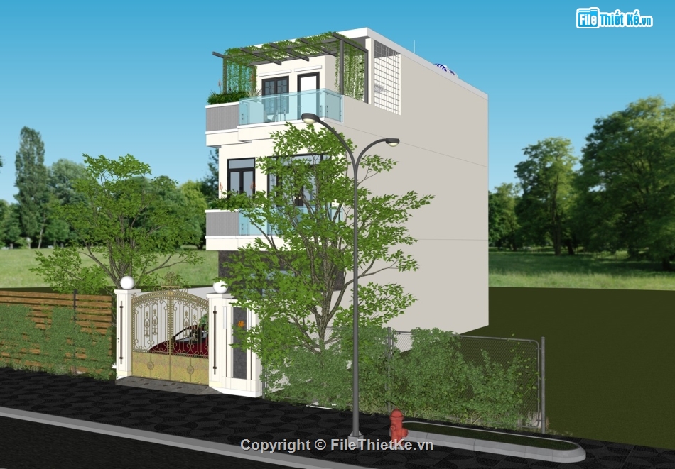Nhà phố 3 tầng,Nhà phố 3 tầng đẹp,Nhà phố 3 tầng 5x20,Nhà phố đẹp,Nhà 3 tầng có giếng trời