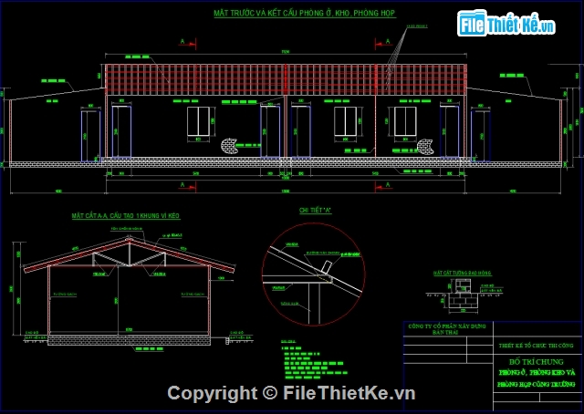 ban vẽ xây dựng,công trường xây dựng,Bản vẽ Nhà điều hành