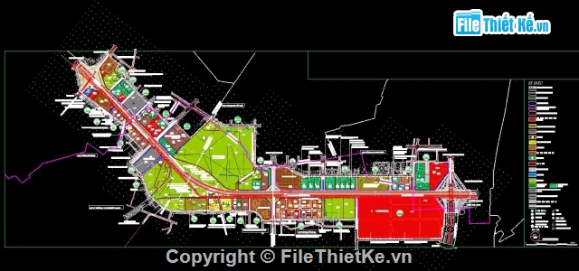 Bản vẽ quy hoạch,quy hoạch,đường Phạm Hùng,cải tạo 2 bên đường