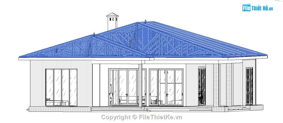 Revit Biệt thự mái nhật,File Revit Biệt Thự 1 tầng,Biệt thự 1 tầng revit,File revit Biệt Thự,revit biệt thự mái nhật,Biệt Thự revit