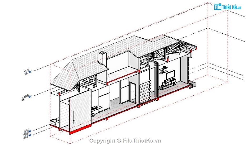 Revit Biệt thự mái nhật,File Revit Biệt Thự 1 tầng,Biệt thự 1 tầng revit,File revit Biệt Thự,revit biệt thự mái nhật,Biệt Thự revit