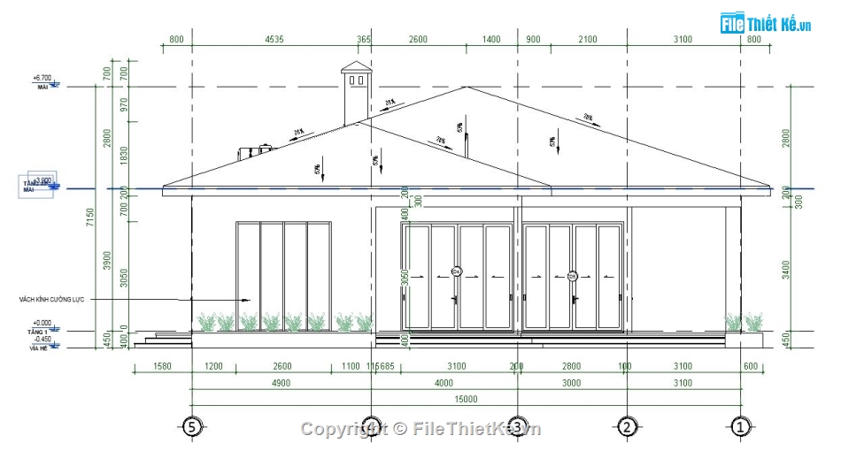 Revit Biệt thự mái nhật,File Revit Biệt Thự 1 tầng,Biệt thự 1 tầng revit,File revit Biệt Thự,revit biệt thự mái nhật,Biệt Thự revit