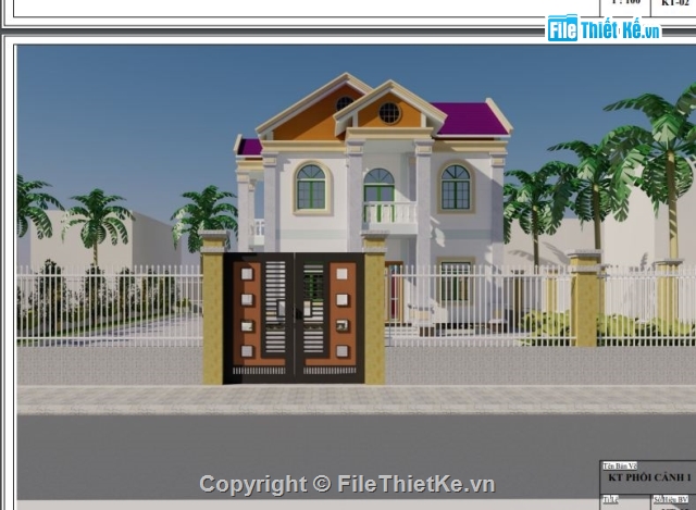 bản vẽ biệt thự revit,Biệt thự 2 tầng revit,File revit biệt thự,Biệt thự revit,REVIT Biệt thự 2 tầng 12x18m