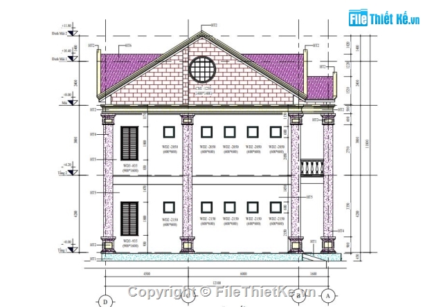 bản vẽ biệt thự revit,Biệt thự 2 tầng revit,File revit biệt thự,Biệt thự revit,REVIT Biệt thự 2 tầng 12x18m