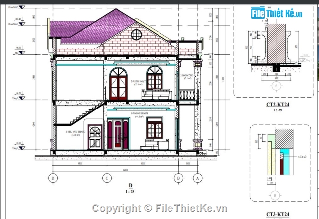 bản vẽ biệt thự revit,Biệt thự 2 tầng revit,File revit biệt thự,Biệt thự revit,REVIT Biệt thự 2 tầng 12x18m