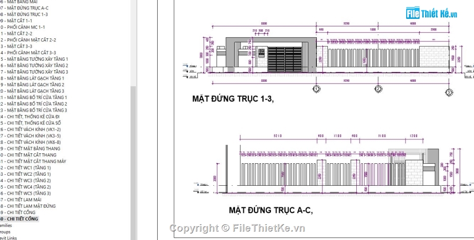 Bản vẽ revit biệt thự 3 tầng,Revit biệt thự 3 tầng,File revit biệt thự 3 tầng,biệt thự 3 tầng revit,Bản vẽ revit biệt thự