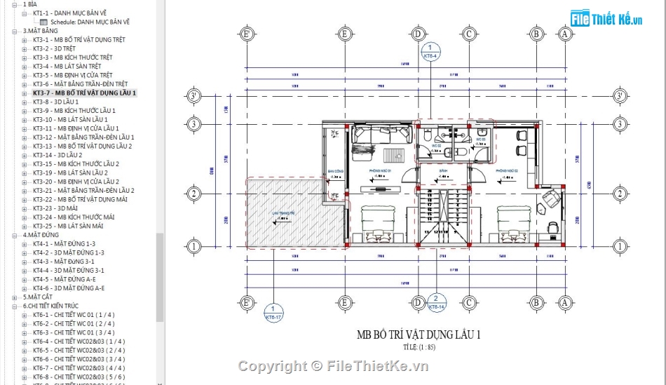 bản vẽ revit biệt thự,file revit biệt thự,revit biệt thự 3 tầng,bản vẽ revit biệt thự 3 tầng