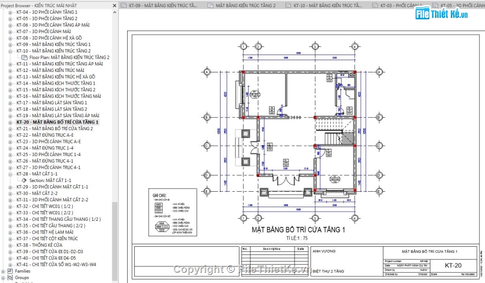 revit biệt thự 2 tầng,file revit biệt thự,mẫu biệt thự 2 tầng revit,bản vẽ biệt thự 2 tầng revit,biệt thự 2 tầng revit,bản vẽ revit biệt thự mái nhật