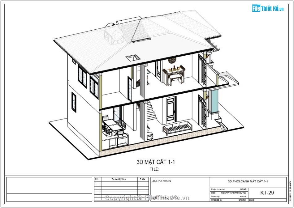 revit biệt thự 2 tầng,file revit biệt thự,mẫu biệt thự 2 tầng revit,bản vẽ biệt thự 2 tầng revit,biệt thự 2 tầng revit,bản vẽ revit biệt thự mái nhật