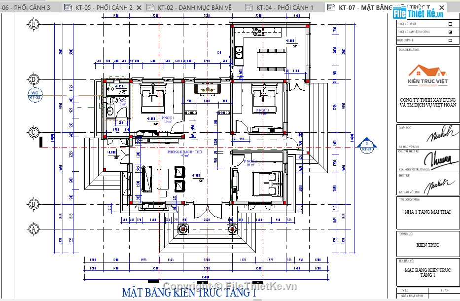 Revit biệt thự mái thái,file revit biệt thự mái thái,Bản vẽ revit biệt thự mái thái,biệt thự mái thái 14.84x15.8m,bản vẽ revit biệt thự 1 tầng