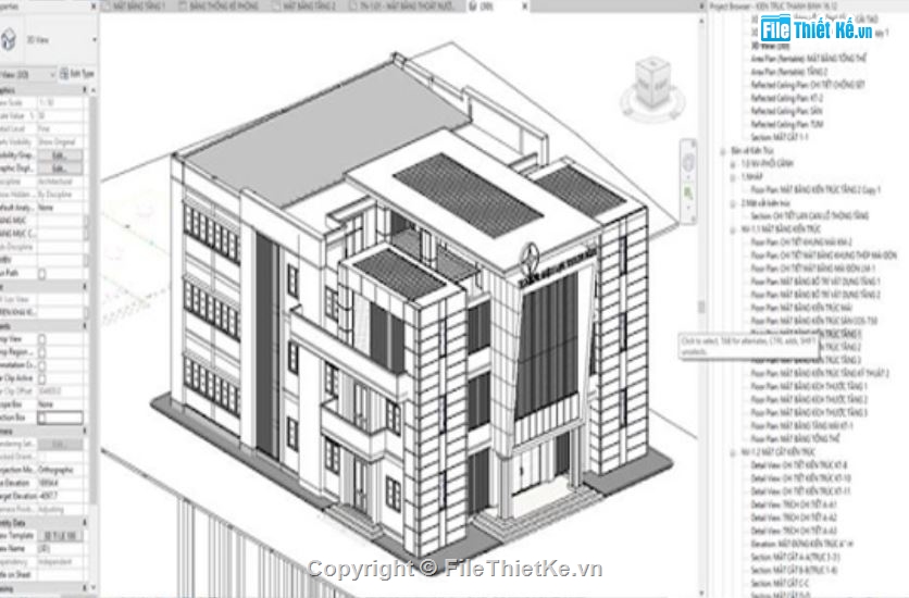 kiến trúc điện lực,bản vẽ điện lực,mẫu revit điện lực