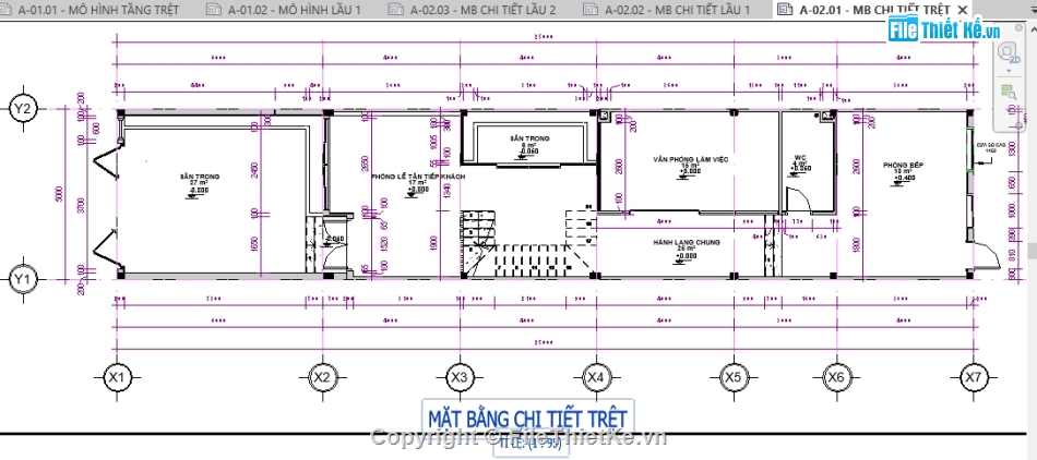 revit nhà văn phòng,revit văn phòng 3 tầng,File revit nhà phố 3 tầng,Nhà phố 3 tầng 5x25m,bản vẽ nhà phố 3 tầng revit