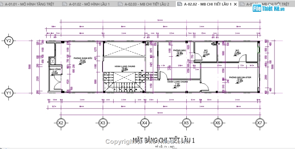 revit nhà văn phòng,revit văn phòng 3 tầng,File revit nhà phố 3 tầng,Nhà phố 3 tầng 5x25m,bản vẽ nhà phố 3 tầng revit