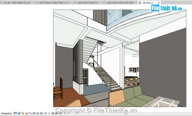 revit biệt thự 3 tầng,revit kiến trúc 3 tầng,revit biệt thự,file revit biệt thự