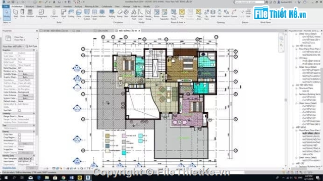 revit biệt thự 3 tầng,revit kiến trúc 3 tầng,revit biệt thự,file revit biệt thự