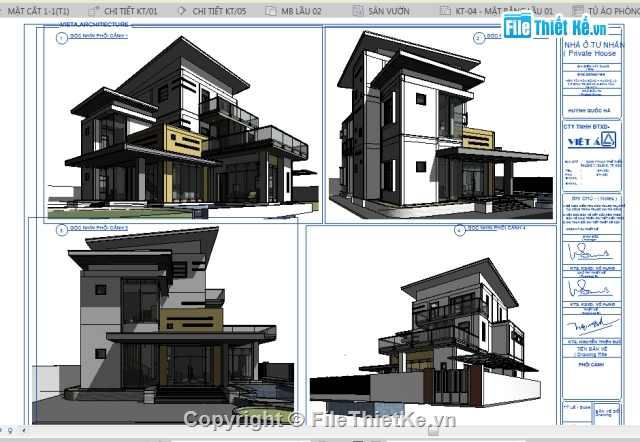 revit biệt thự 3 tầng,revit kiến trúc 3 tầng,revit biệt thự,file revit biệt thự