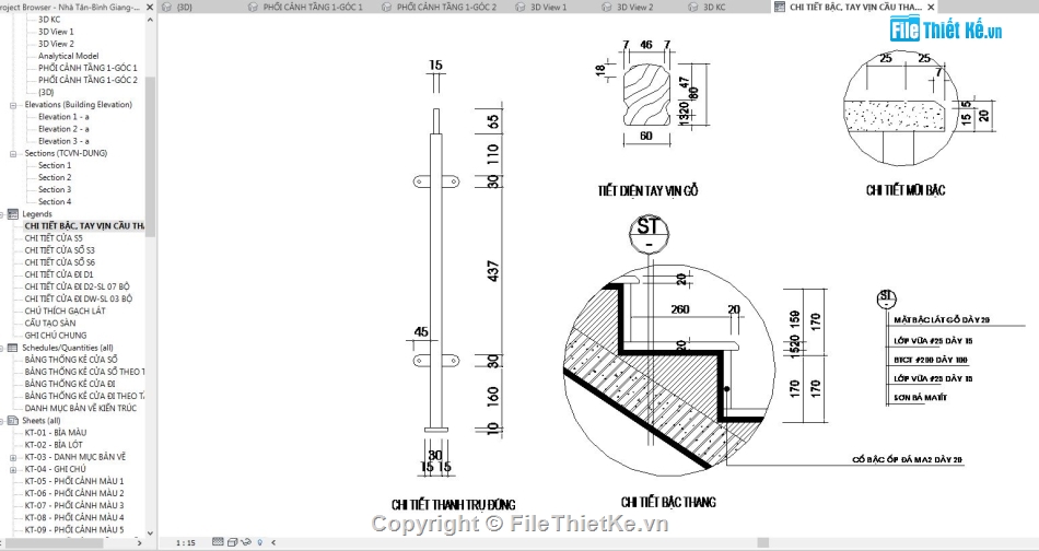 file revit biệt thự 1 tầng,bản vẽ revit biệt thự 1 tầng,revit biệt thự 1 tầng,file revit biệt thự mái thái,revit biệt thự tân cổ điển,Revit biệt thự 8.45x14.75m