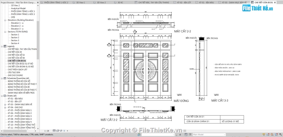 file revit biệt thự 1 tầng,bản vẽ revit biệt thự 1 tầng,revit biệt thự 1 tầng,file revit biệt thự mái thái,revit biệt thự tân cổ điển,Revit biệt thự 8.45x14.75m