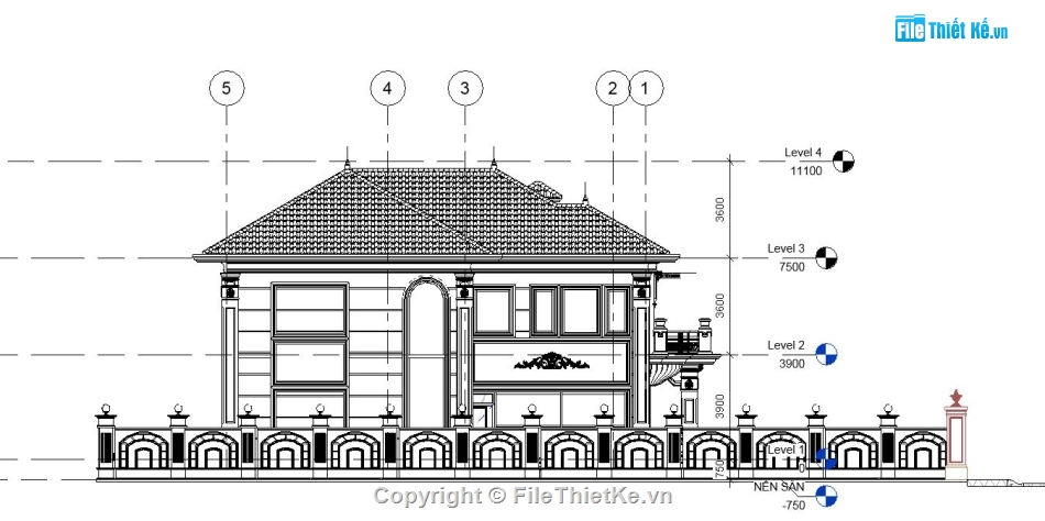 file revit biệt thự 2 tầng,bản vẽ revit biệt thự 2 tầng,revit biệt thự 2 tầng,Revit biệt thự 2 tầng 8.8x15.6m,mẫu revit biệt thự 2 tầng