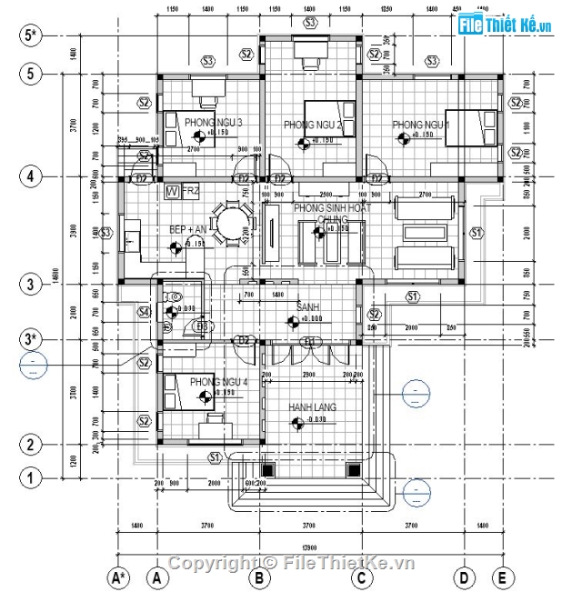 FILE REVIT BIỆT THỰ FULL,Bản vẽ kiến trúc biệt thự,kiến trúc biệt thự đẹp,biệt thự nhà vường revit,biệt thự nhà vường 14x15m