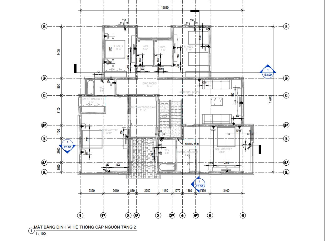 biệt thự 3 tầng,kiến trúc biệt thự,revit biệt thự