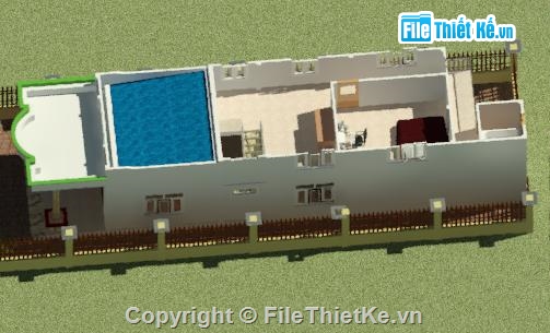 revit nhà ở cấp 3,bản vẽ revit 5x20.9m,bản vẽ nhà cấp 3,File revit nhà ở cấp 3