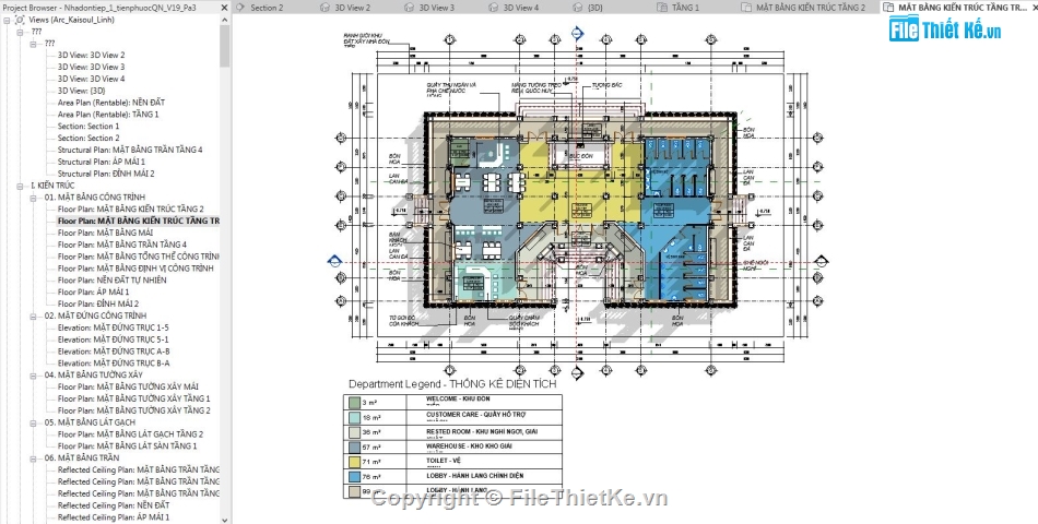 File revit Nhà đón tiếp,Revit Nhà đón tiếp di tích lịch sử,Mẫu revit nhà đón tiếp,Bản vẽ revit khu nhà đón tiếp,Revit nhà đón tiếp 14x22.4m