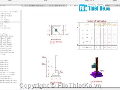revit nhà 2 tầng,file revit nhà 2 tầng,bản vẽ revit nhà 2 tầng,revit nhà mái nhật 2 tầng
