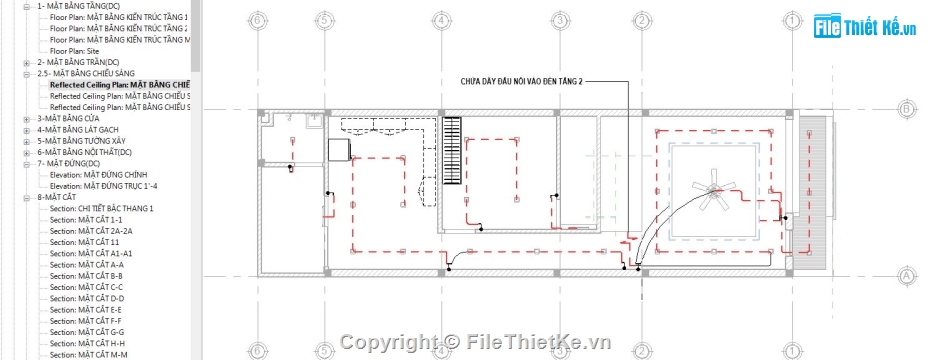 Bản vẽ Revit nhà phố 2 tầng,Revit nhà phố 2 tầng,File revit nhà phố 2 tầng,nhà phố 2 tầng revit,Bản vẽ revit nhà phố,Nhà phố 2 tầng 5x23m