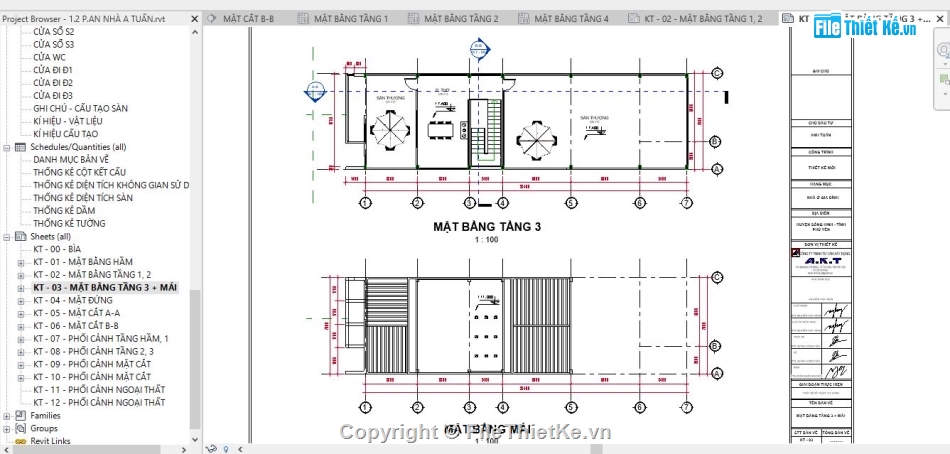 revit nhà phố 3 tầng,bản vẽ revit nhà phố,file revit nhà phố,Mẫu revit nhà phố,Hồ sơ revit nhà phố