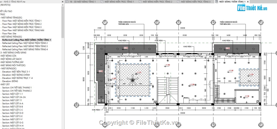 bản vẽ revit nhà phố 3 tầng,Revit Nhà phố 3 tầng,File revit Nhà phố 3 tầng,Nhà phố 3 tầng revit,bản vẽ revit nhà phố