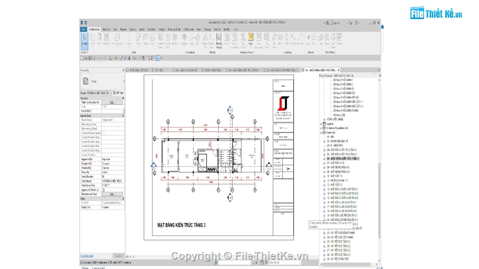 bản vẽ revit nhà phố 3 tầng,revit nhà phố 3 tầng 4x15.5m,File revit nhà phố 3 tầng,bản vẽ nhà phố 3 tầng revit,nhà phố 3 tầng revit