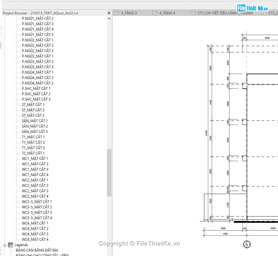 Revit Nhà phố 4 tầng,bản vẽ revit nhà phố 4 tầng,bản vẽ revit nhà phố,Nhà phố 4 tầng revit