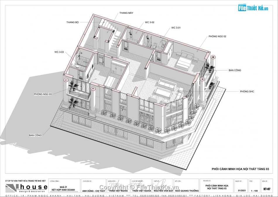 Nhà phố tân cổ điển revit,File revit nhà phố tân cổ điển,file revit nhà phố 5 tầng,revit nhà phố 5 tầng