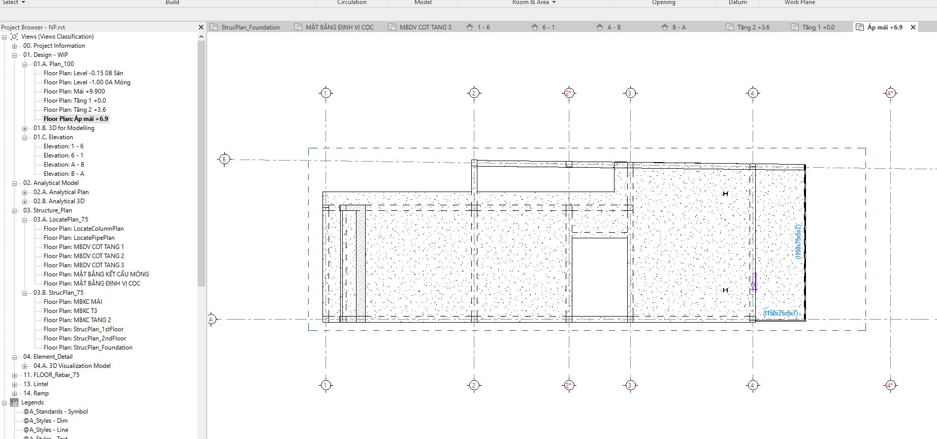 bản vẽ revit nhà phố,File revit nhà phố,revit nhà phố