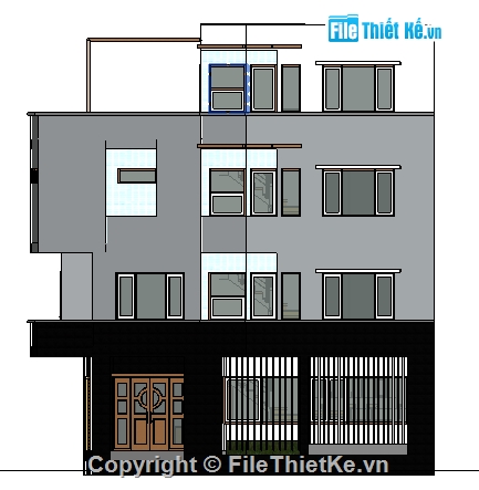 Bản vẽ nhà phố,full bản vẽ nhà phố,Bản vẽ revit nhà phố