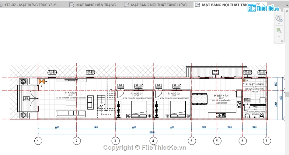 Nhà lửng,Nhà phố 2 tầng,kiến trúc 2 tầng,revit nhà phố,bản vẽ revit nhà phố