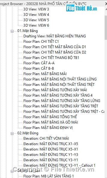 Nhà lửng,Nhà phố 2 tầng,kiến trúc 2 tầng,revit nhà phố,bản vẽ revit nhà phố