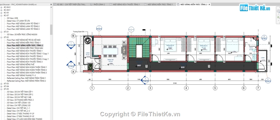 bản vẽ revit nhà phố 2 tầng,revit nhà phố 2 tầng,bản vẽ nhà phố 2 tầng revit