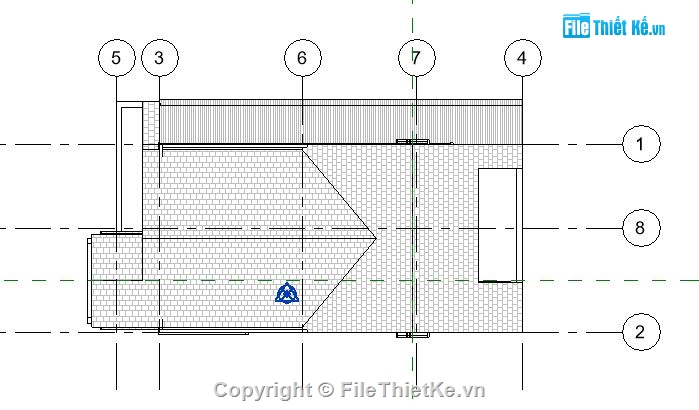 2 tầng 6.6x12.7m,Revit nhà dân 2 tầng,nhà dân 2 tầng 6.6x12.7,revit nhà dân 2 tầng,nhà hai tầng