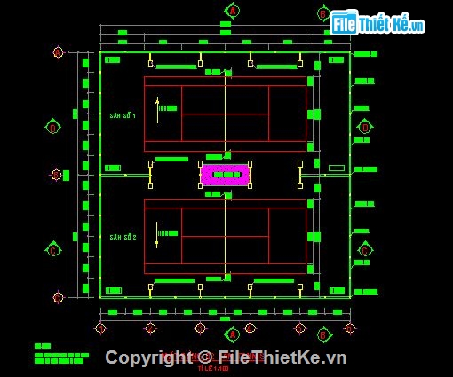 sân bóng,Bản vẽ dầm,Bản vẽ mái taluy và cỏ,Bản vẽ autocad,điện sân tennis,ban ve san tennis