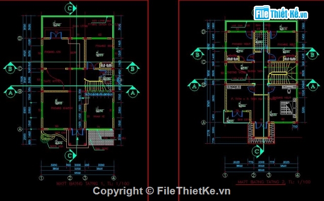 biệt thự 2 tầng,kiến trúc biệt thự,kiến trúc 2 tầng,nhà 2 tầng mái thái,biệt thự 2 tầng 9.5x17m