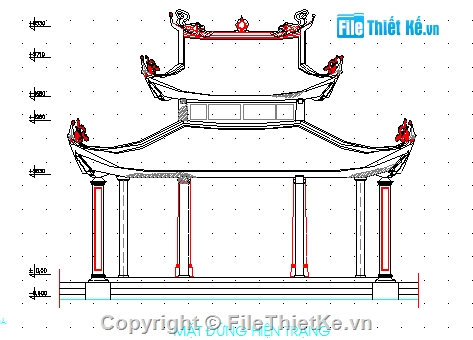 Bản vẽ,Hải Phòng,đình chùa  vẽ,bản vẽ chùa vẽ,Bản Vẽ Mẫu,chùa vẽ