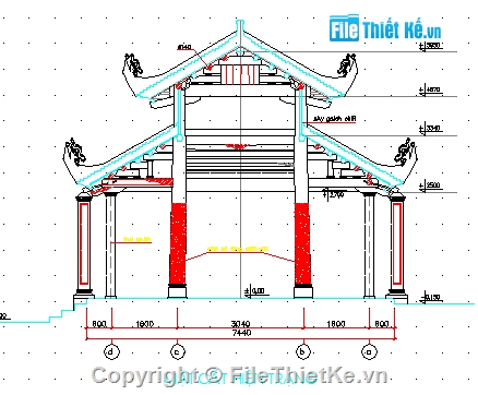 Bản vẽ,Hải Phòng,đình chùa  vẽ,bản vẽ chùa vẽ,Bản Vẽ Mẫu,chùa vẽ